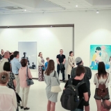 Ekskursija po Kinijos šiuolaikinio meno parodą. Donato Bielkausko nuotr.