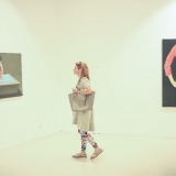 Ekskursija po Kinijos šiuolaikinio meno parodą. Donato Bielkausko nuotr.