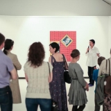 Ekskursija po Kinijos šiuolaikinio meno parodą. Donato Bielkausko nuotr.