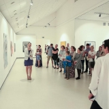 Ekskursija po Kinijos šiuolaikinio meno parodą. Donato Bielkausko nuotr.