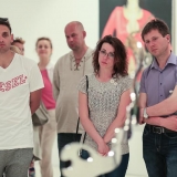 Ekskursija po Kinijos šiuolaikinio meno parodą. Donato Bielkausko nuotr.