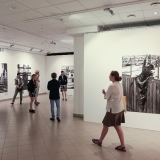 Eksperimentinė socialinė paroda „Vietiniai simboliai – Klaipėdos veidas?“. Donato Bielkausko nuotr.