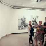 Eksperimentinė socialinė paroda „Vietiniai simboliai – Klaipėdos veidas?“. Donato Bielkausko nuotr.