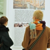 Mykolės tapybos parodos „Gamtovaizdis” fragmentas. Rūtos Petniūnaitės nuotr.