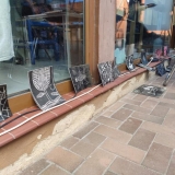 Kūrybinėse grafikos dirbtuvėse „Now Art. Atgimimas“. Agnės Tumšienės nuotr.