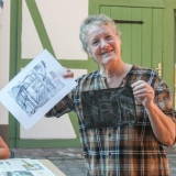 Grafikos kūrybinės dirbtuvės „Now Art. Atgimimas“. Loretos Patašienės nuotr.