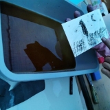 Grafikos kūrybinės dirbtuvės „Now Art. Atgimimas“. Loretos Patašienės nuotr.