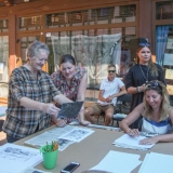 Grafikos kūrybinės dirbtuvės „Now Art. Atgimimas“. Loretos Patašienės nuotr.