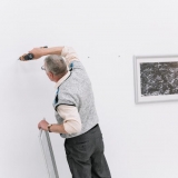 Eksponuojama Arvydo Palevičiaus paroda „Nuo fizikos iki metafizikos“. Domo Rimeikos nuotr.