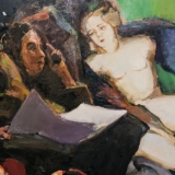 Andrius Zakarauskas. Reading brushstroke. 2018 m. (fragmentas). Domo Rimeikos nuotr.