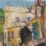 Mindaugas Skudutis. Pasviręs peizažas. 2018 m. (fragmentas). Domo Rimeikos nuotr.