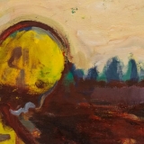 Vygantas Paukštė. Prie medžio. 2016 m. (fragmentas). Domo Rimeikos nuotr.