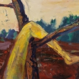 Vygantas Paukštė. Prie medžio. 2016 m. (fragmentas). Domo Rimeikos nuotr.