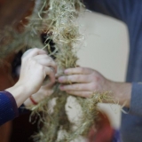 Projektas \"Per negalią galintiems\". Žemės menas. Rūtos Petniūnaitės nuotr.