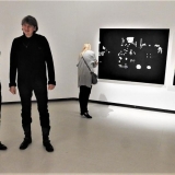 Ignas Kazakevičius pristatė parodos autorių Pietro Finelli. Gedimino Pilaičio nuotr.