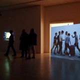 Yvon Chabrowski videoinstaliacija „Povaizdis / Protestas“, 2013. Nerijaus Jankausko nuotr.