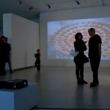 Jurgos Barilaitės videokoliažas „Marš marš kareivėli!“ iš ciklo „Kareivėlio sapnas“, 2016. Nerijaus Jankausko nuotr.