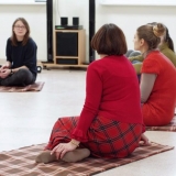 Projektas \"Per negalią galintiems\". Performansas. Rūtos Petniūnaitės nuotr.