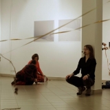 Projektas \"Per negalią galintiems\". Performansas. Rūtos Petniūnaitės nuotr.