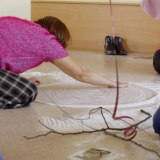 Projektas \"Per negalią galintiems\". Performansas. Rūtos Petniūnaitės nuotr.