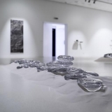 Pirmame plane: Indrė Stulgaitė. Atmintis. 2018 m. Nerijaus Jankausko nuotr.