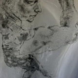 Rodion Petroff. Išsaugoti kaip. 140x110 cm, drobė, aliejus, plaukai, 2018 m.