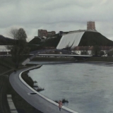 Rodion Petroff. Arka nuimta, o Christo Vladimirov jau pradėjo savo projektą. 140x120 cm, drobė, aliejus, 2017 m.