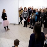 Atidarant parodą. Nerijaus Jankausko nuotr.