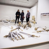 Romualdo Inčirausko kūrybos paroda „Skulptūra. Tapyba. Tarytum juvelyrika“. Nerijaus Jankausko nuotr.