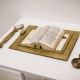 Romualdas Inčirauskas, skulptūrinė instaliacija „Civilizacijos I“, fragmentas. Nerijaus Jankausko nuotr.