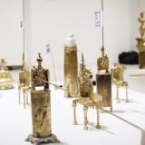 Romualdas Inčirauskas, skulptūrinė instaliacija „Civilizacijos II“, fragmentas. Nerijaus Jankausko nuotr.