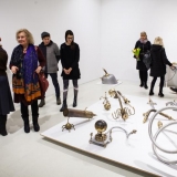 Romualdas Inčirauskas, skulptūrinė instaliacija „Civilizacijos I“, fragmentas. Nerijaus Jankausko nuotr.