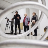 Romualdo Inčirausko kūrybos paroda „Skulptūra. Tapyba. Tarytum juvelyrika“. Nerijaus Jankausko nuotr.