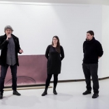 Iš kairės: Ignas Kazakevičius, Rosanda Sorakaitė ir Povilas Ramanauskas. Nerijaus Jankausko nuotr.