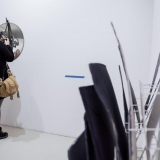 Povilo Ramanausko parodos pristatymas. Nerijaus Jankausko nuotr.