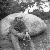 1982 m. skulptorė Ksenija Jaroševaitė. MLIM archyvas