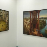 Jūratės Mykolaitytės parodos fragmentas Baroti galerijoje. Autorės nuotr.