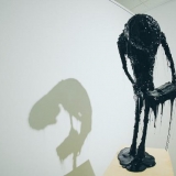 Tado Vosyliaus parodos „T.V. Vol.2: paminklai“ fragmentas. Donato Bielkausko nuotr.