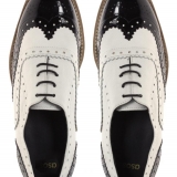 ASOS MARKY Mono Leather Lace Up Brogue