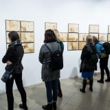 Tomos Šlimaitės parodoje „Nežemiški vaikai“. Nerijaus Jankausko nuotr.