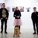 Atidarant Tomo Tereko fotografijų parodą. Nerijaus Jankausko nuotr.