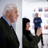 Atidarant Tomo Tereko fotografijų parodą. Nerijaus Jankausko nuotr.