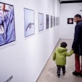 Atidarant Tomo Tereko fotografijų parodą. Nerijaus Jankausko nuotr.