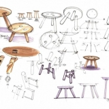 Taburečių kolekcija „Stay“