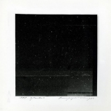 Remigijus Treigys, iš ciklo „Daiktai tamsoje, arba Fotografija apie nieką“ (sidabro želatinos atspaudai ant popieriaus, 20 x 20). 1999 m.