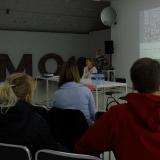 Trienalės pranešimų sesija. Rūtos Petniūnaitės nuotr.