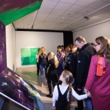 Parodų atidarymo akimirka. Nerijaus Jankausko nuotr.