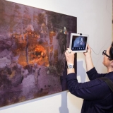 Parodų atidarymo akimirka. Nerijaus Jankausko nuotr.