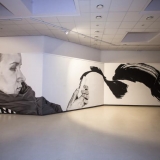 Tado Vincaičio parodos „Nuo gatvės iki galerijos“ ekspozicijos fragmentas. Nerijaus Jankausko nuotr.