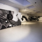 Tado Vincaičio parodos „Nuo gatvės iki galerijos“ ekspozicijos fragmentas. Nerijaus Jankausko nuotr.